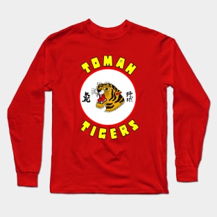 Tomah Tigers - Vintage Sleep Baseball Long Sleeve T-Shirt